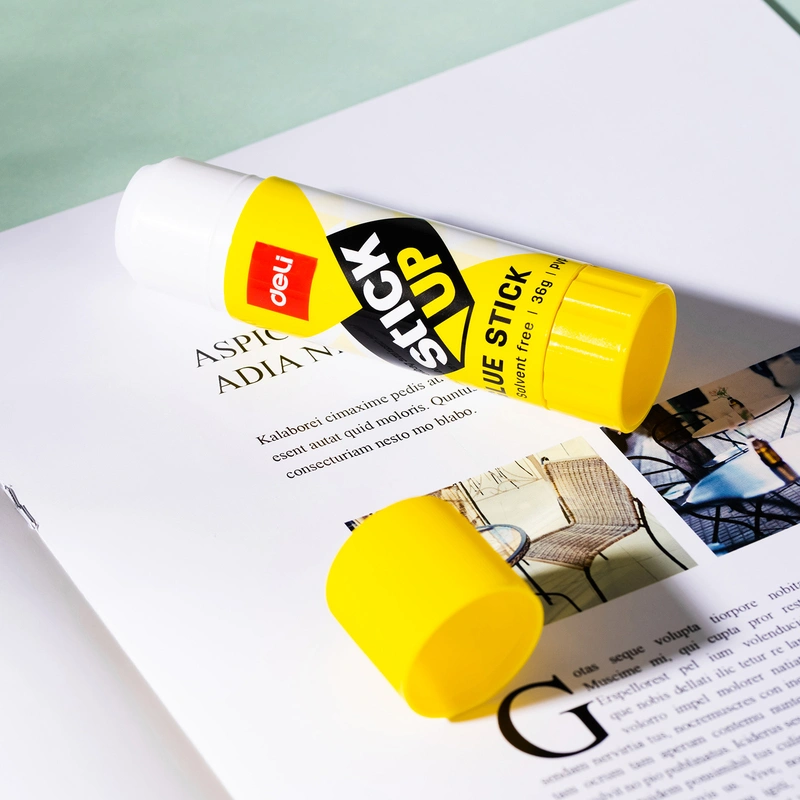 DELI STICKUP GLUE STICK 15G PKT= 12PCS A20110