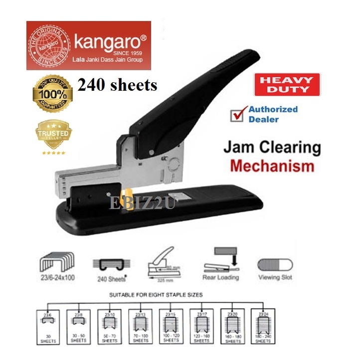 KANGARO STAPLER HEAVY DUTY 240SHT HD-1224