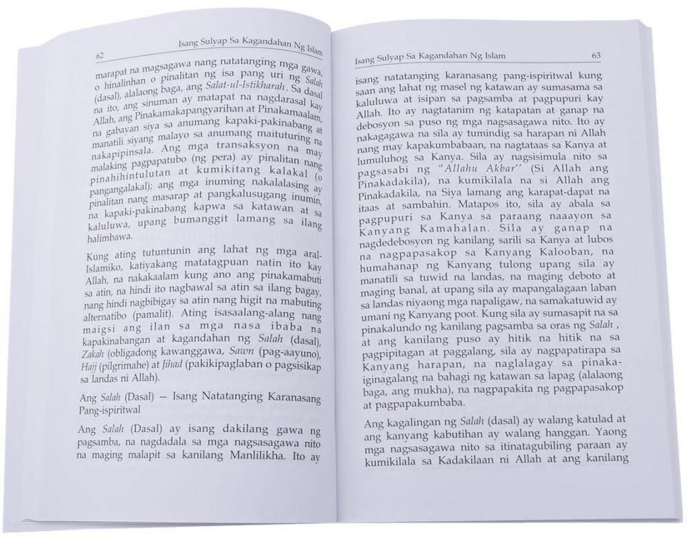 A GLIMPSE AT THE BEAUTY OF ISLAM (PHILIPINO)