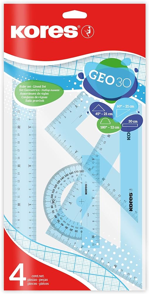 KORES GEOMETRIC KIT GEO15 BAG= 4PCS 42103