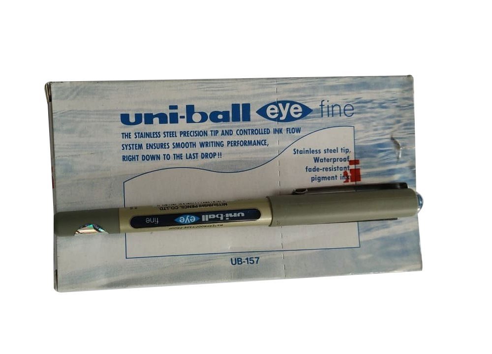 UNI BALL EYE FINE ROLLER PEN LIGHT BLUE MI-UB157-BEL