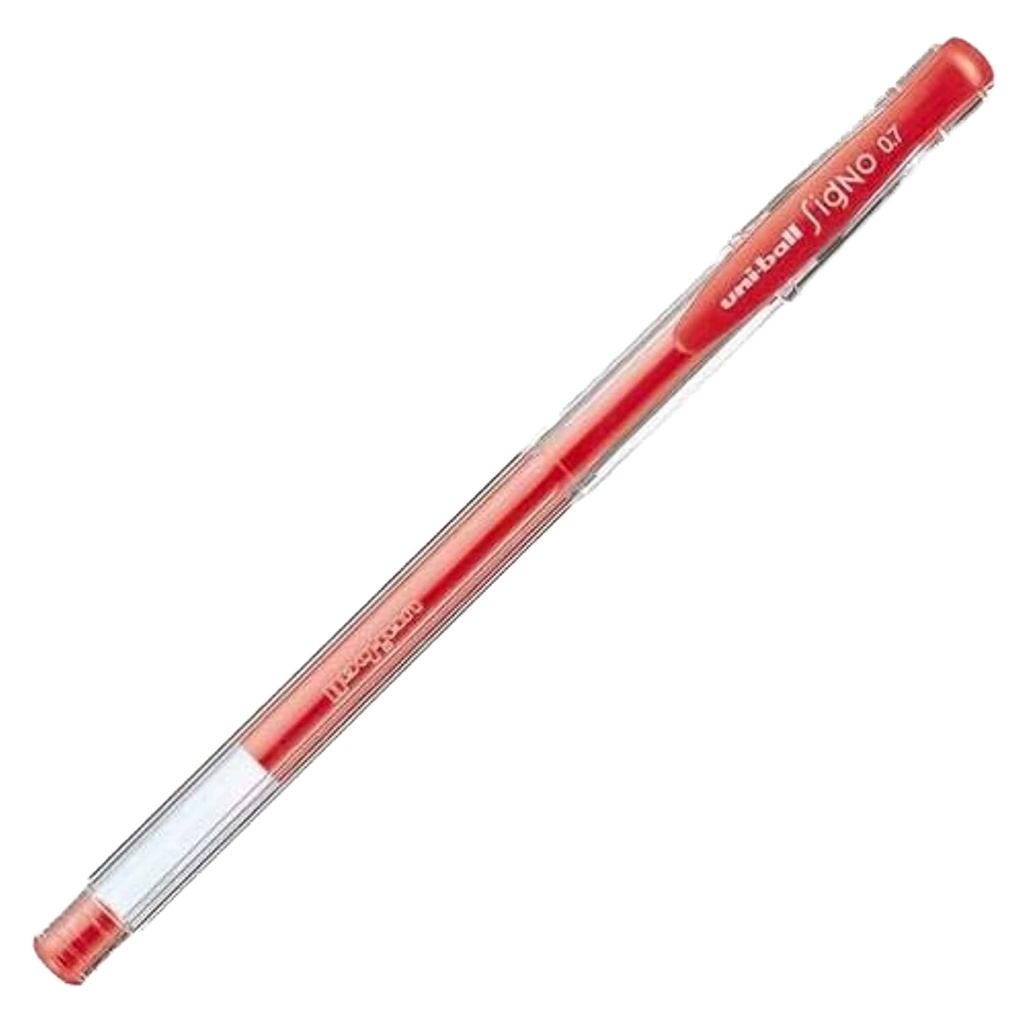 UNI BALL SIGNO ROLLER PEN 0.7mm RED MI-UM100-RD