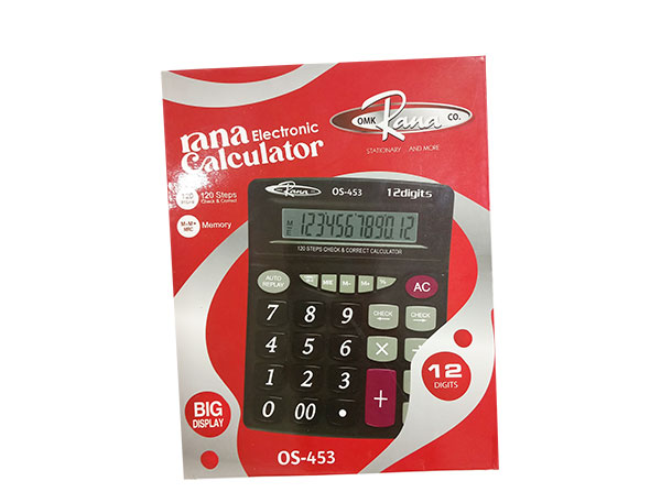 RANA CALCULATOR 120 STEPS 12 DIGITS OS-453