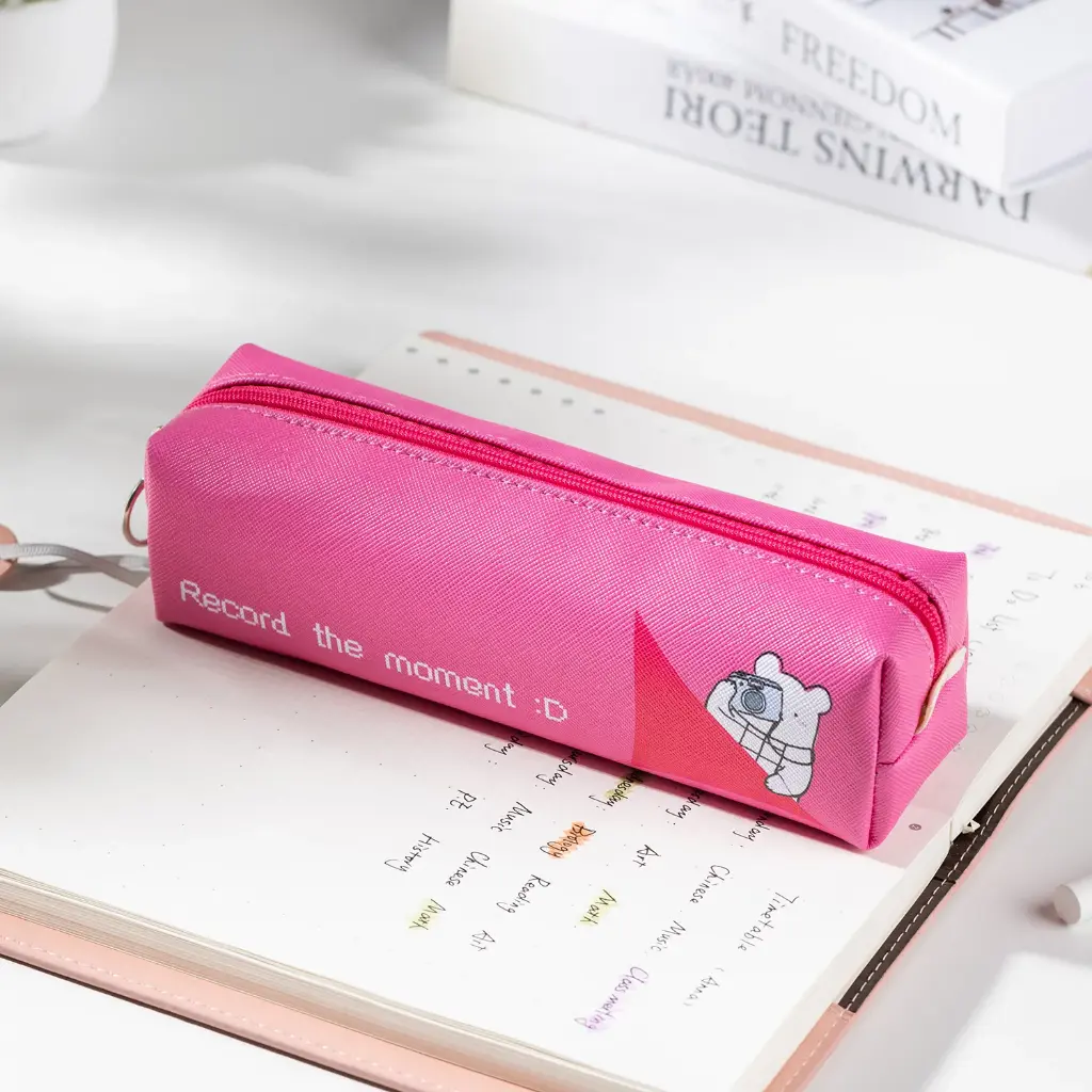 DELI PENCIL CASE MAIN FABRIC ASST COLOR H915