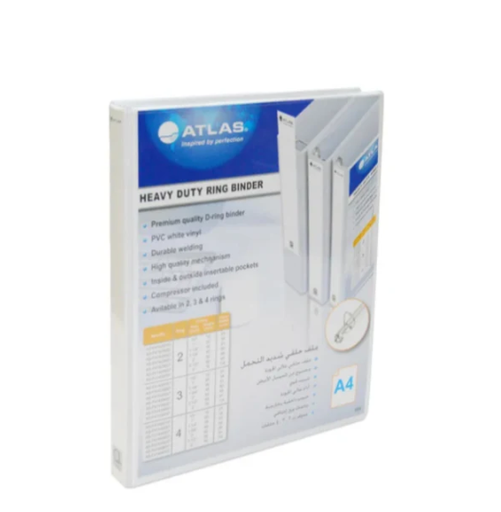 [File] ATLAS PVC 2ring A4 76mm (3"") w/p WE AS-F41429767