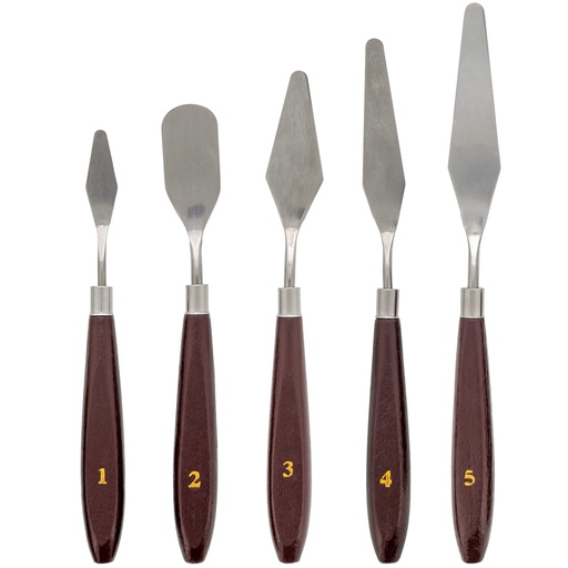 ARTIST PALETTE KNIVES 1 TO 5 M2-976651-16 / S6-16