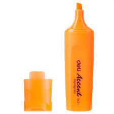 [Pen] DELI ACCENT HIGHLIGHTER CHISEL TIP 1-5MM S621-ORANGE