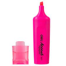 [Pen] DELI ACCENT HIGHLIGHTER CHISEL TIP 1-5MM S621-PINK