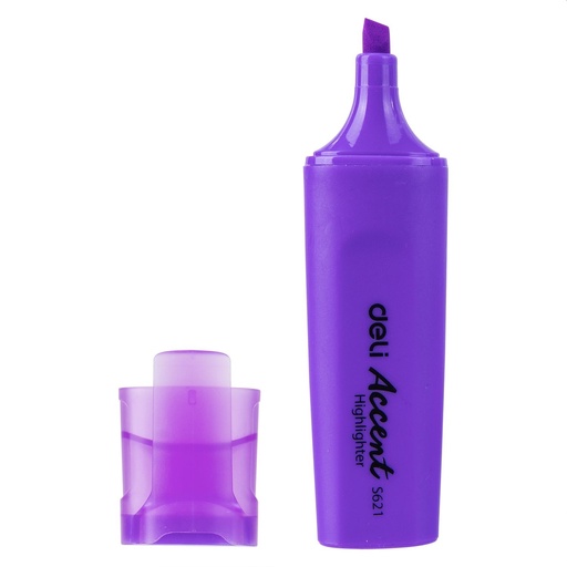[Pen] DELI ACCENT HIGHLIGHTER CHISEL TIP 1-5MM S621-PURPLE