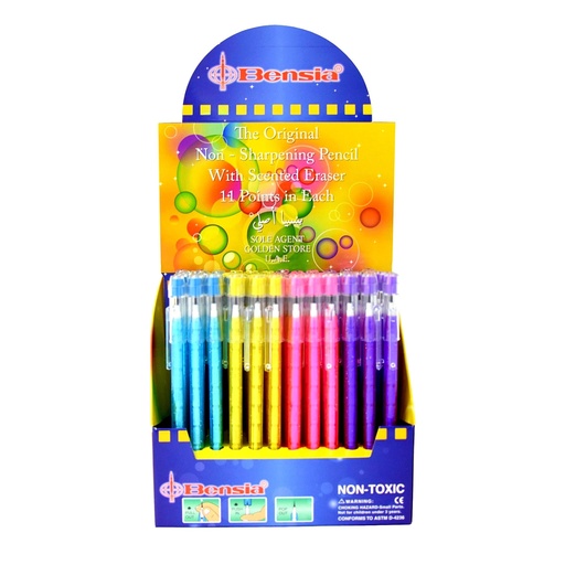 [Pen] BENSIA NON SHARPENING PENSIL BOX= 72PCS D-4236