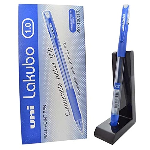 [Pen] UNI LAKUBO BALL POINT PEN 1.0 MI-SG100M-BE
