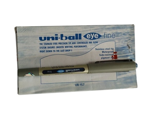 [Pen] UNI BALL EYE FINE ROLLER PEN LIGHT BLUE MI-UB157-BEL