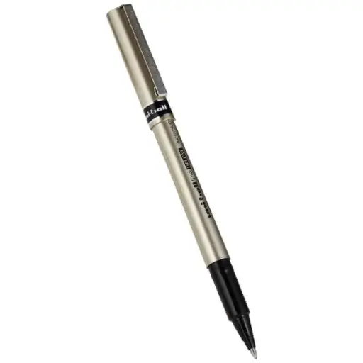 [Pen] UNI BALL MICRO DELUX ROLLER PEN BLACK MI-UB177-BK