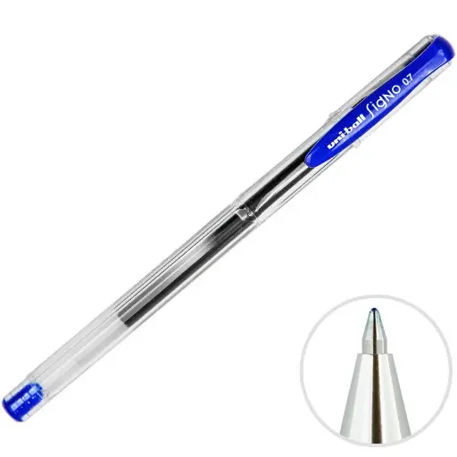 [Pen] UNI BALL SIGNO ROLLER PEN 0.7mm BLUE MI-UM100-BE