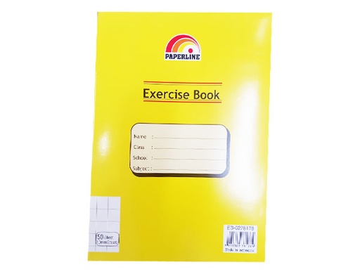 PAPER LINE SQUARE LINE NOTEBOOK 50SHT EB-0278178 