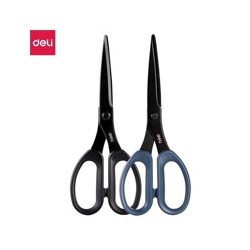 DELI ERGO SCISSOR BLACK 21CM Z501