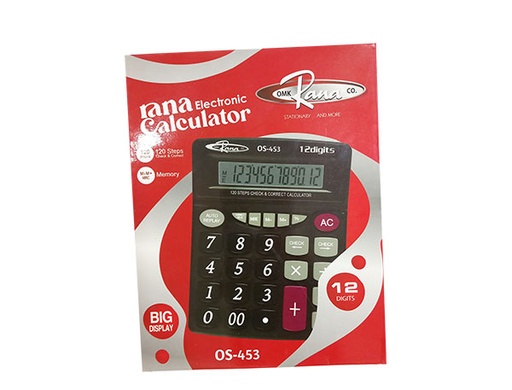 RANA CALCULATOR 120 STEPS 12 DIGITS OS-453