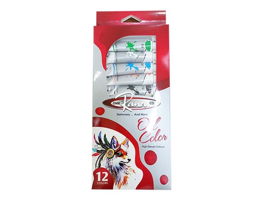 [Color & Clay] RANA OIL COLOR 12ML 12COLOR OS-430
