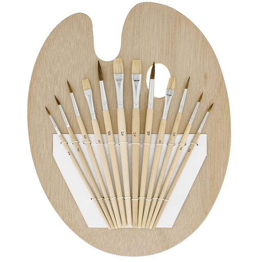 Artist Palette With Brushes S120-54
